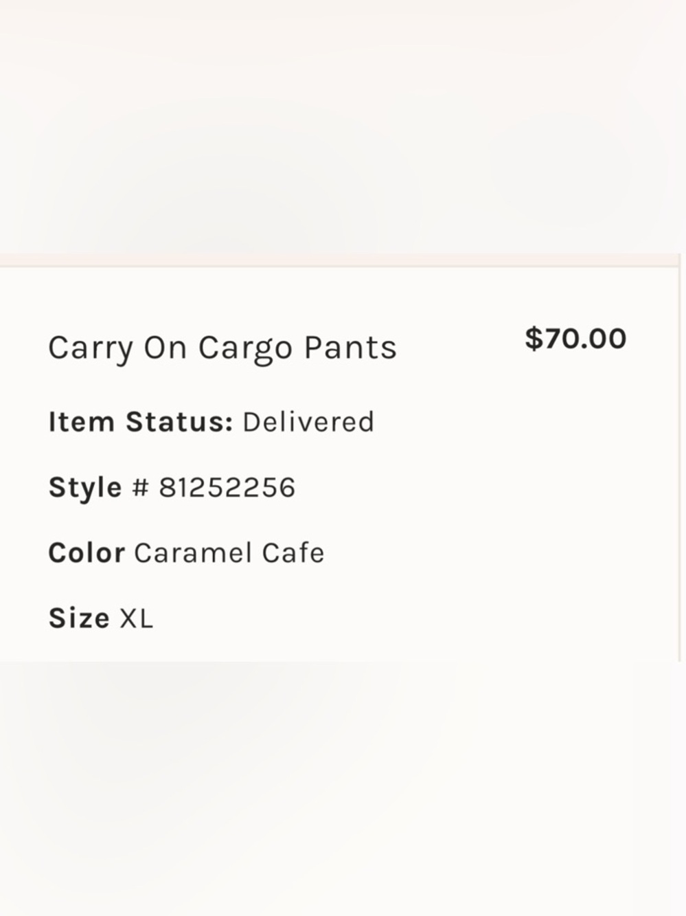Free People Carry On Cargo
Trousers - Picture 3 of 4